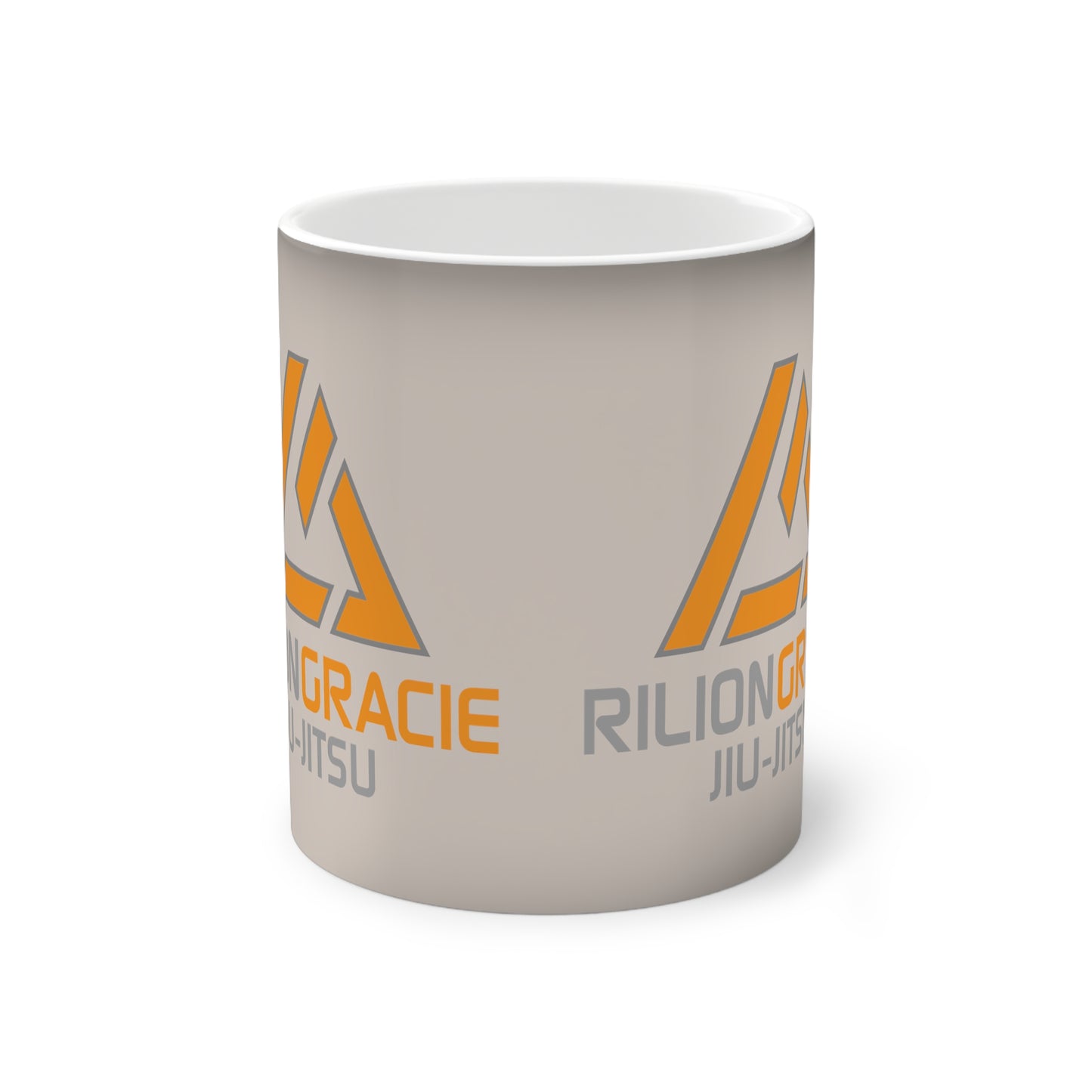Color-Changing 11oz Mug —  Rilion Gracie Jiu-Jitsu Logo Heat Reveal