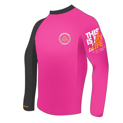 RASHGUARD LONG SLEEVE PINK (SALE)