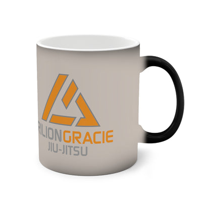 Color-Changing 11oz Mug —  Rilion Gracie Jiu-Jitsu Logo Heat Reveal