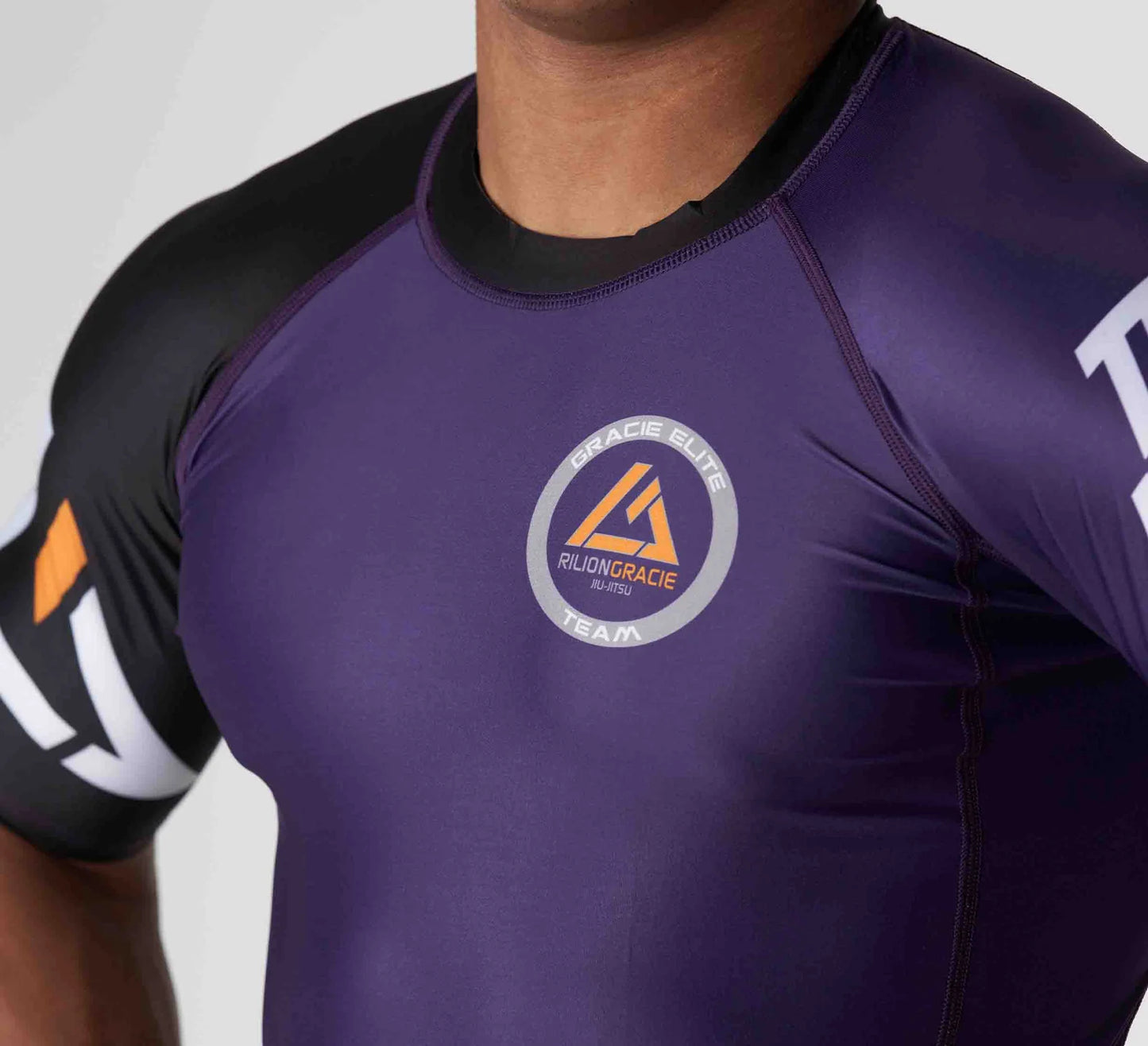 RANKED RASHGUARD SHORT SLEEVE PURPLE (SALE)