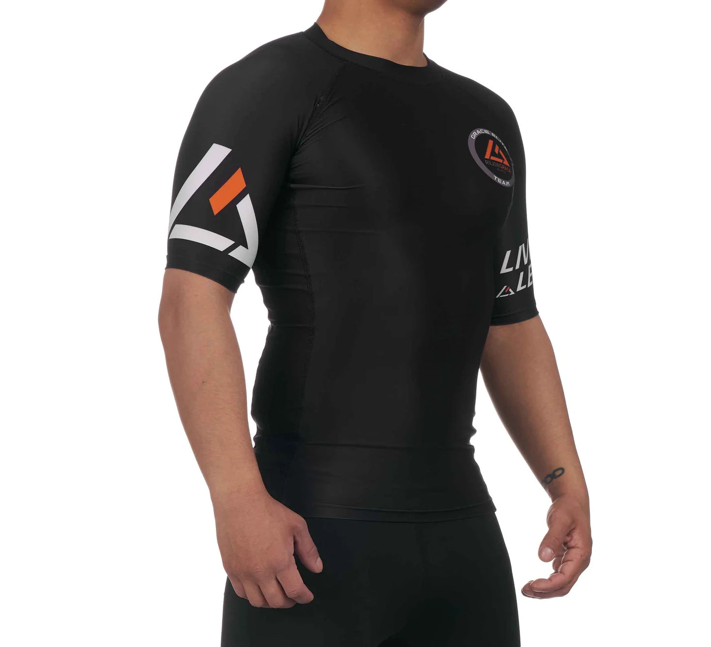 Rilion Gracie Ranked Rashguard Short Sleeve