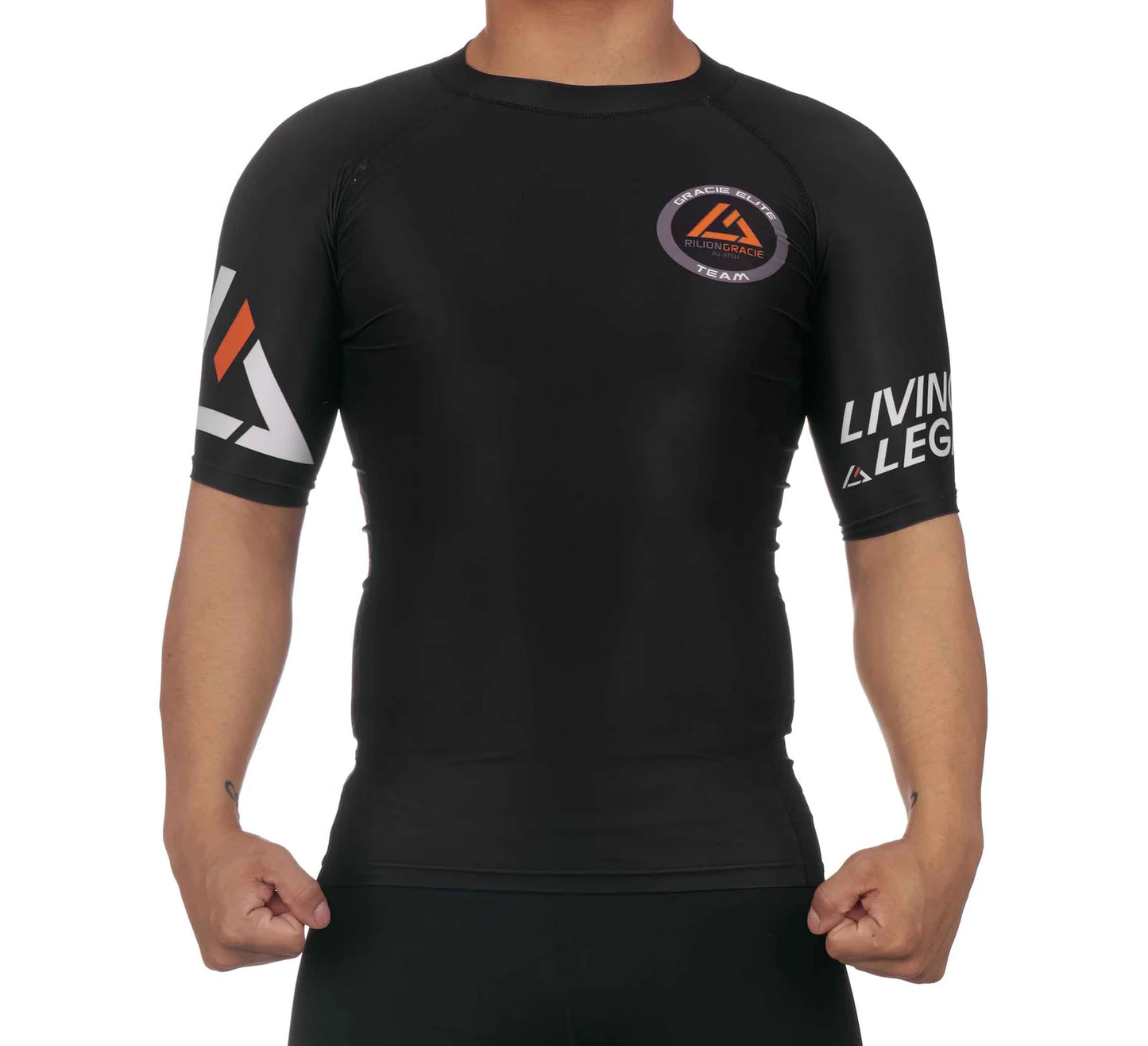 Rilion Gracie Ranked Rashguard Short Sleeve