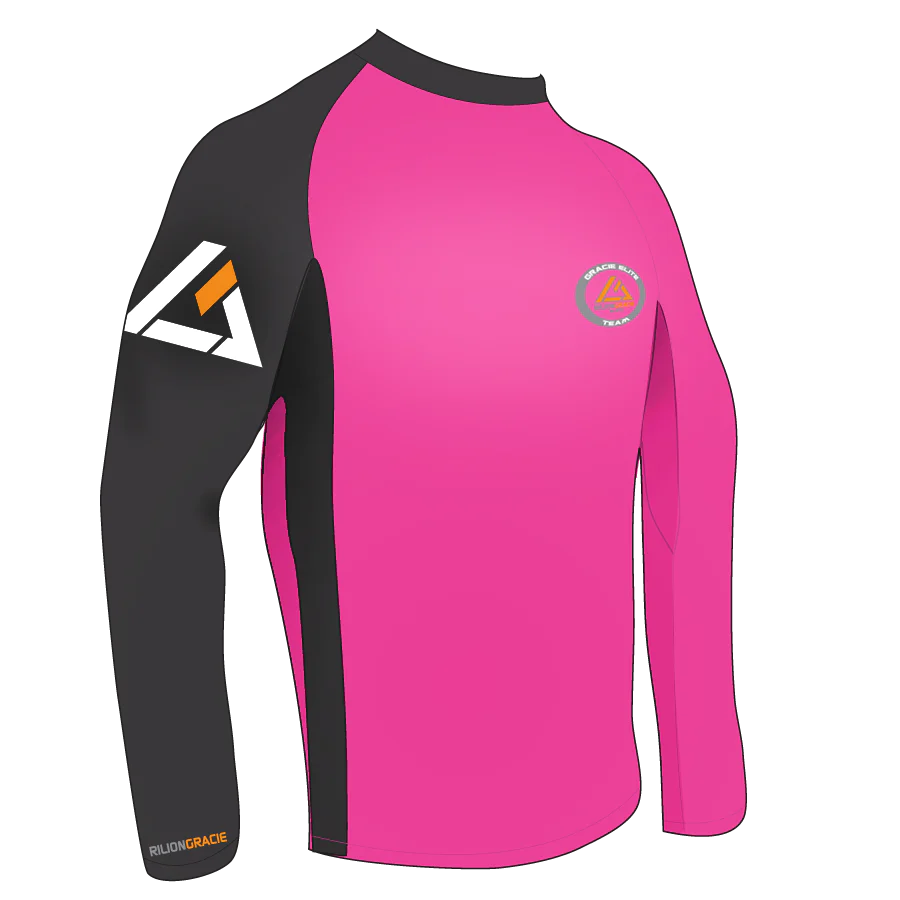 RASHGUARD LONG SLEEVE PINK (SALE)