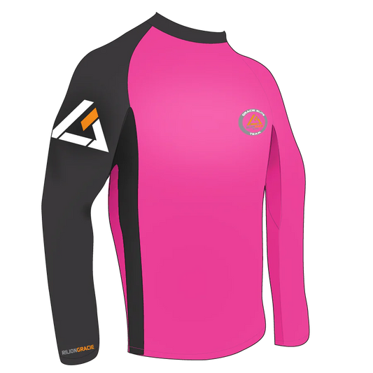 RANKED RASHGUARD PINK